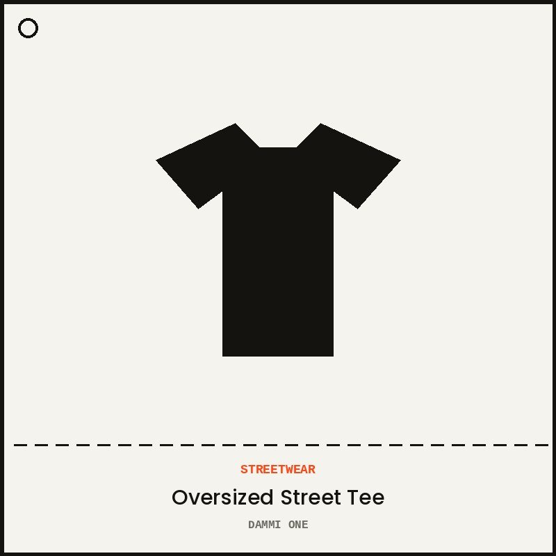 Oversized Street Tee